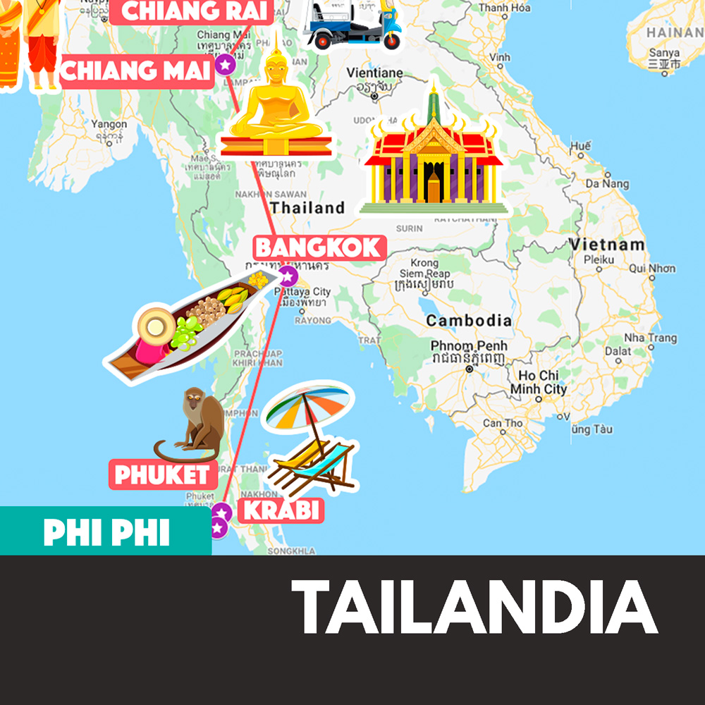 Rutas por Tailandia