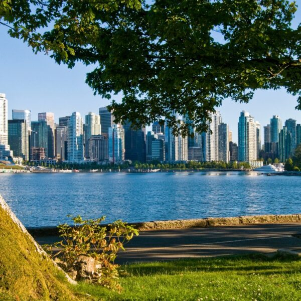Skyline de Vancouver, viajes en Canadá durante el Mundial 2026